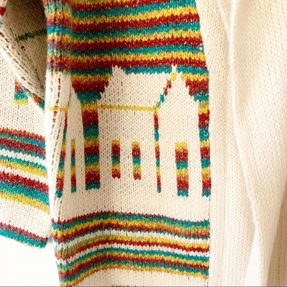 BDG Urban Outfitters Kolbie Open Front House Print Cozy Comfy XS New‎ $148 - Picture 5 of 14